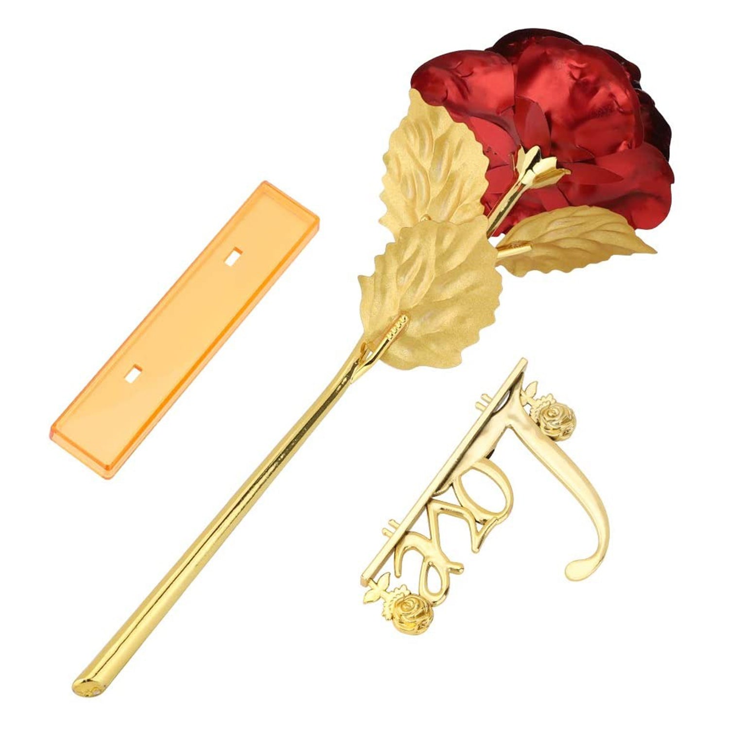 4809 24k Gold Rose,Gold Foil Plated Rose with LOVE Stand and Gift Box for Anniversary,Birthday,Wedding,Thanks giving freeshipping - DeoDap 4809 24k Gold Rose,Gold Foil Plated Rose with LOVE Stand and Gift Box for Anniversary,Birthday,Wedding,Thanks giving freeshipping - DeoDap